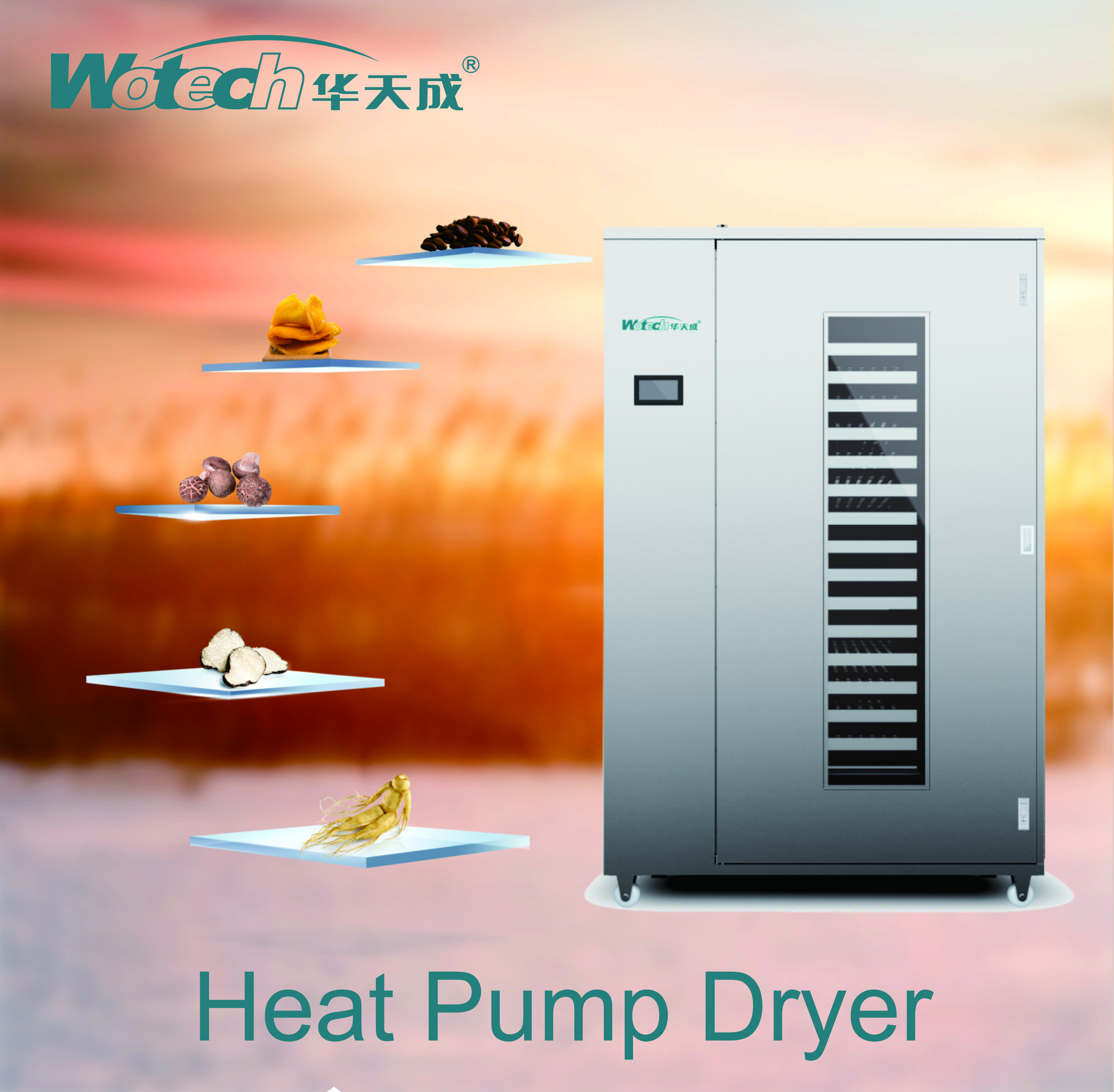 Residential Food Fruit & Vegetable Dehumidification Oven-type Integrated Heat Pump Dryer
